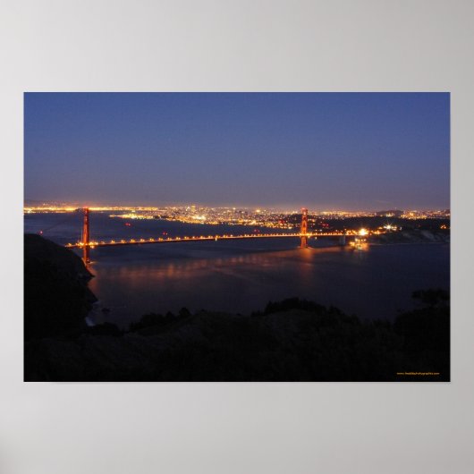 Golden Gate Bridge, San Francisco, Kalifornien Poster (Vorne)
