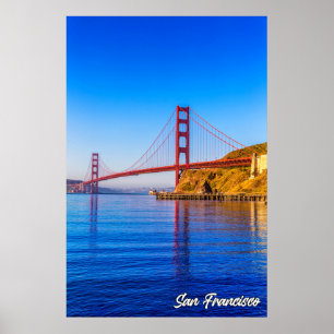 Golden Gate Bridge, San Francisco, Kalifornien Poster