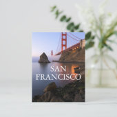 Golden Gate Bridge | San Francisco Kalifornien Postkarte (Stehend Vorderseite)