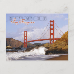 Golden Gate Bridge, San Francisco, Kalifornien Postkarte