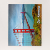 Golden Gate Bridge, San Francisco, Kalifornien Puzzle (Vertikal)