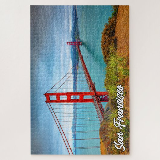 Golden Gate Bridge, San Francisco, Kalifornien Puzzle (Vertikal)