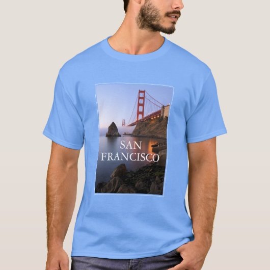 Golden Gate Bridge | San Francisco Kalifornien T-Shirt (Vorderseite)