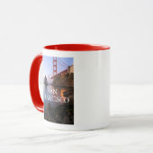 Golden Gate Bridge | San Francisco Kalifornien Tasse (Vorderseite Links)