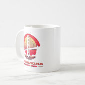 Golden Gate Bridge San Francisco Kalifornien USA Kaffeetasse (Vorderseite Links)