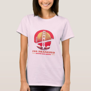 Golden Gate Bridge San Francisco Kalifornien USA T-Shirt