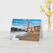 Golden gate bridge | San Francisco Karte (Gelbe Blume)