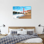 Golden Gate Bridge | San Francisco Leinwanddruck (Insitu (Schlafzimmer))