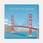 Golden Gate Bridge | San Francisco Magnet (Vorne)