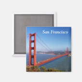 Golden Gate Bridge, San Francisco Magnet (Vorderseite/Rückseite)