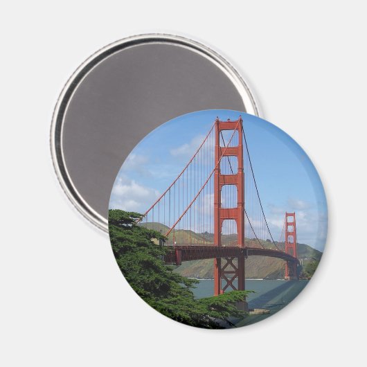 Golden Gate Bridge, San Francisco Magnet (Vorderseite/Rückseite)