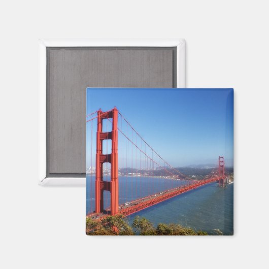 Golden Gate Bridge, San Francisco Magnet (Vorderseite/Rückseite)