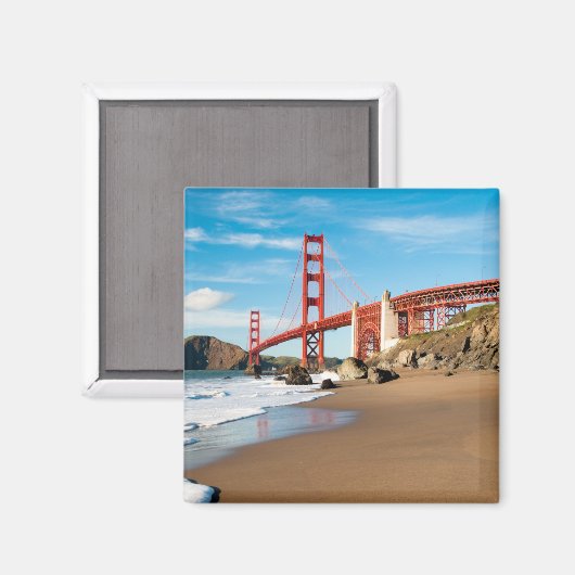 Golden Gate Bridge | San Francisco Magnet (Vorderseite/Rückseite)