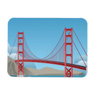 Golden Gate Bridge San Francisco Magnet