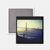 Golden Gate Bridge - San Francisco Magnet (Vorderseite/Rückseite)