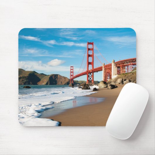 Golden gate bridge | San Francisco Mousepad (Mit Mouse)