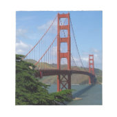 Golden Gate Bridge, San Francisco Notizblock (Vorderseite)