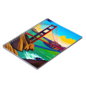 Golden Gate Bridge, San Francisco Notizblock (Linke Seite)