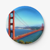 Golden Gate Bridge - San Francisco Pappteller (Vorderseite)