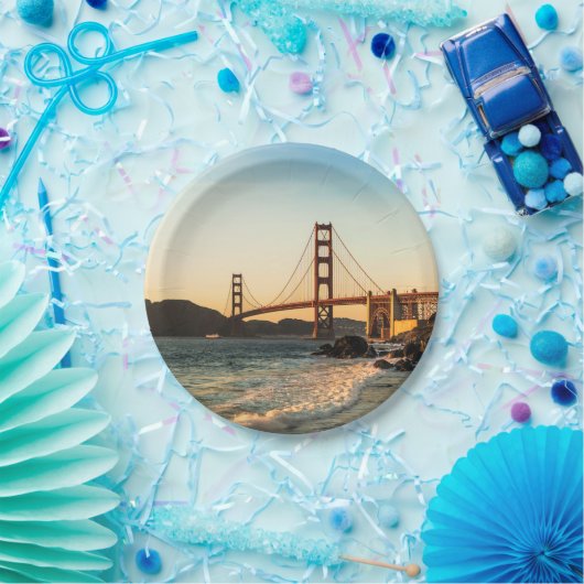 Golden gate bridge, San Francisco Pappteller (Party)