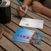 Golden Gate Bridge San Francisco Postcard Einladung