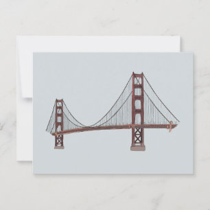 Golden Gate Bridge - San Francisco - Postcard Postkarte