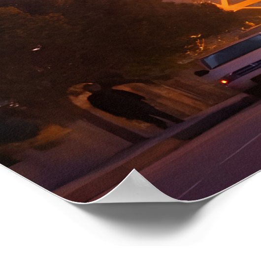 Golden Gate Bridge - San Francisco Poster (Ecke)