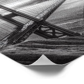 Golden Gate Bridge San Francisco Poster (Ecke)