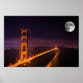 Golden Gate Bridge San Francisco Poster (Vorne)