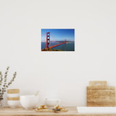 Golden Gate Bridge, San Francisco Poster (Küche)