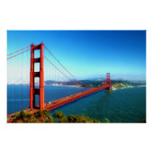 Golden Gate Bridge - San Francisco Poster (Vorderseite)