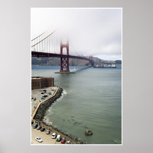 Golden Gate Bridge, San Francisco Poster (Vorne)
