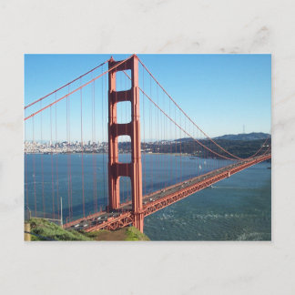 Golden Gate Bridge, San Francisco Postkarte