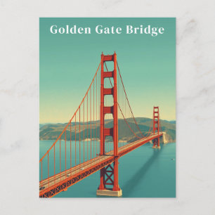 Golden Gate Bridge San Francisco Postkarte
