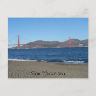 Golden Gate Bridge - San Francisco Postkarte
