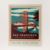 Golden Gate Bridge San Francisco Puzzle (Vertikal)