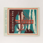 Golden Gate Bridge San Francisco Puzzle (Horizontal)