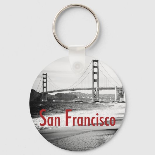 Golden Gate Bridge, San Francisco Schlüsselanhänger (Vorderseite)