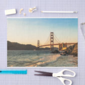 Golden gate bridge, San Francisco Seidenpapier (Handwerk)