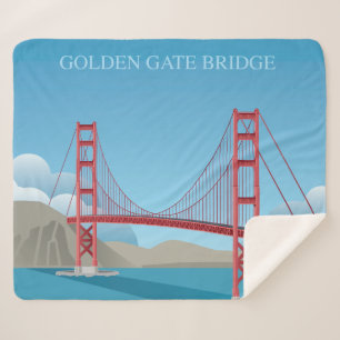 Golden gate bridge San Francisco Sherpadecke