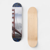 Golden gate bridge San Francisco Skateboard (Vorderseite)