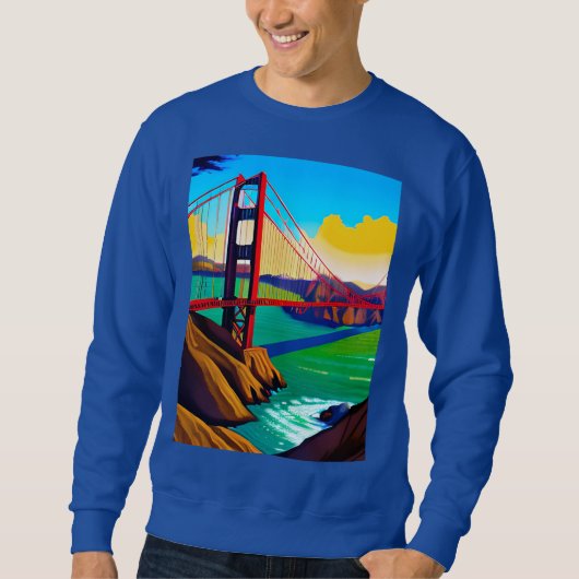Golden Gate Bridge, San Francisco Sweatshirt (Vorderseite)