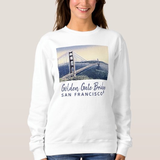 Golden Gate Bridge San Francisco Sweatshirt (Vorderseite)