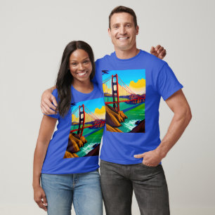 Golden Gate Bridge, San Francisco T-Shirt