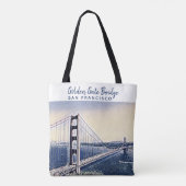 Golden Gate Bridge San Francisco Tasche (Rückseite)