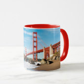 Golden gate bridge | San Francisco Tasse (VorderseiteRechts)