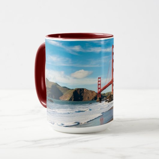 Golden gate bridge | San Francisco Tasse (Vorderseite Links)