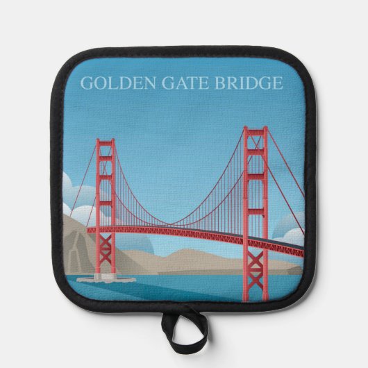 Golden Gate Bridge | San Francisco Topflappen (Vorderseite)