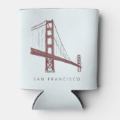 Golden Gate Bridge San Francisco Wedding Dosenkühler (Vorderseite)