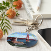 Golden Gate Bridge Schlüsselanhänger (Seite)
